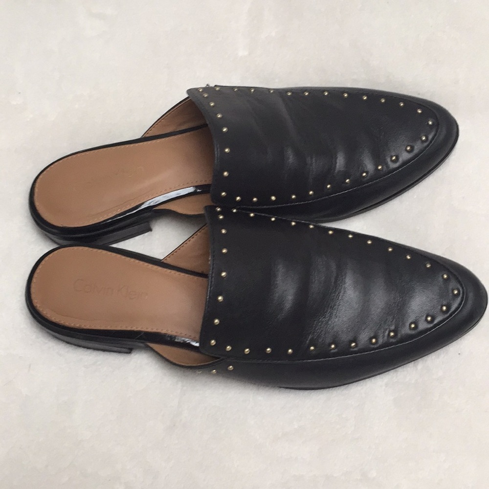 Calvin Klein mule loafers
